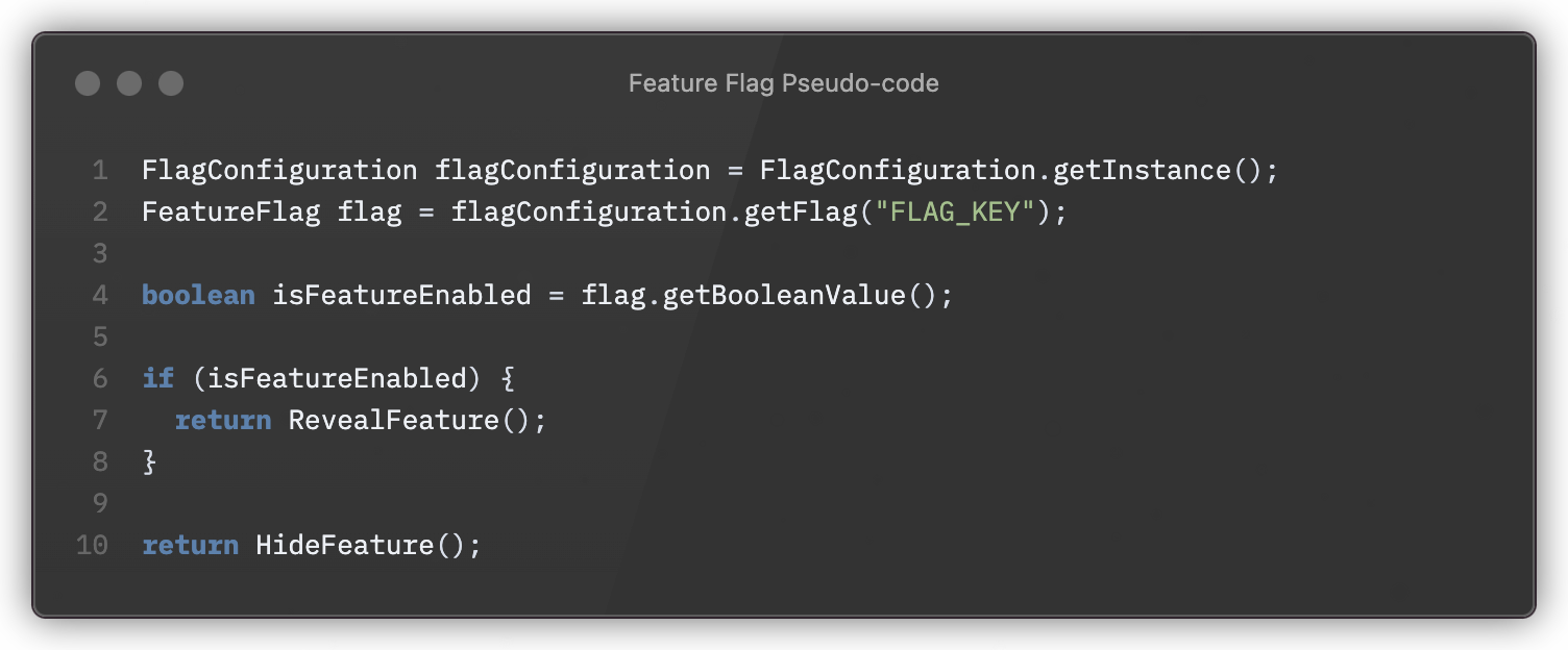 Feature Flag Pseudo-code